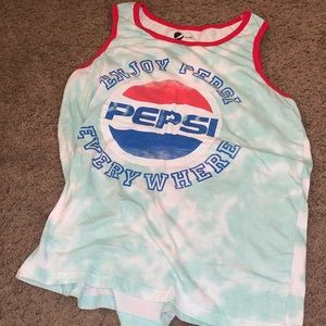 Pepsi Tye-Dye Tank Top